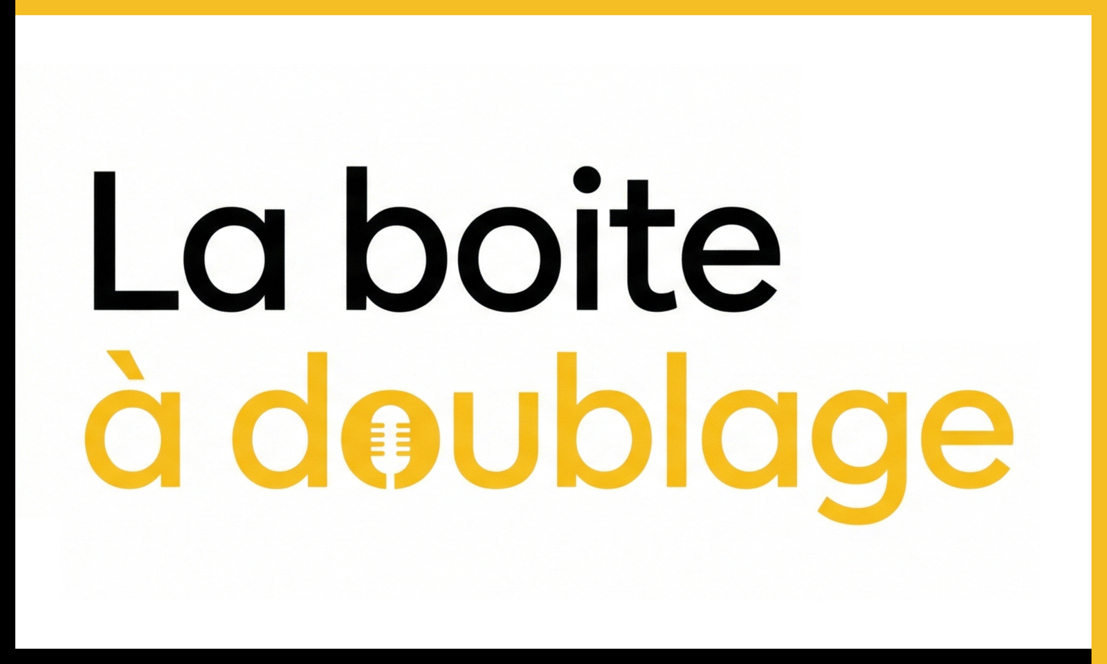 La boîte à doublage